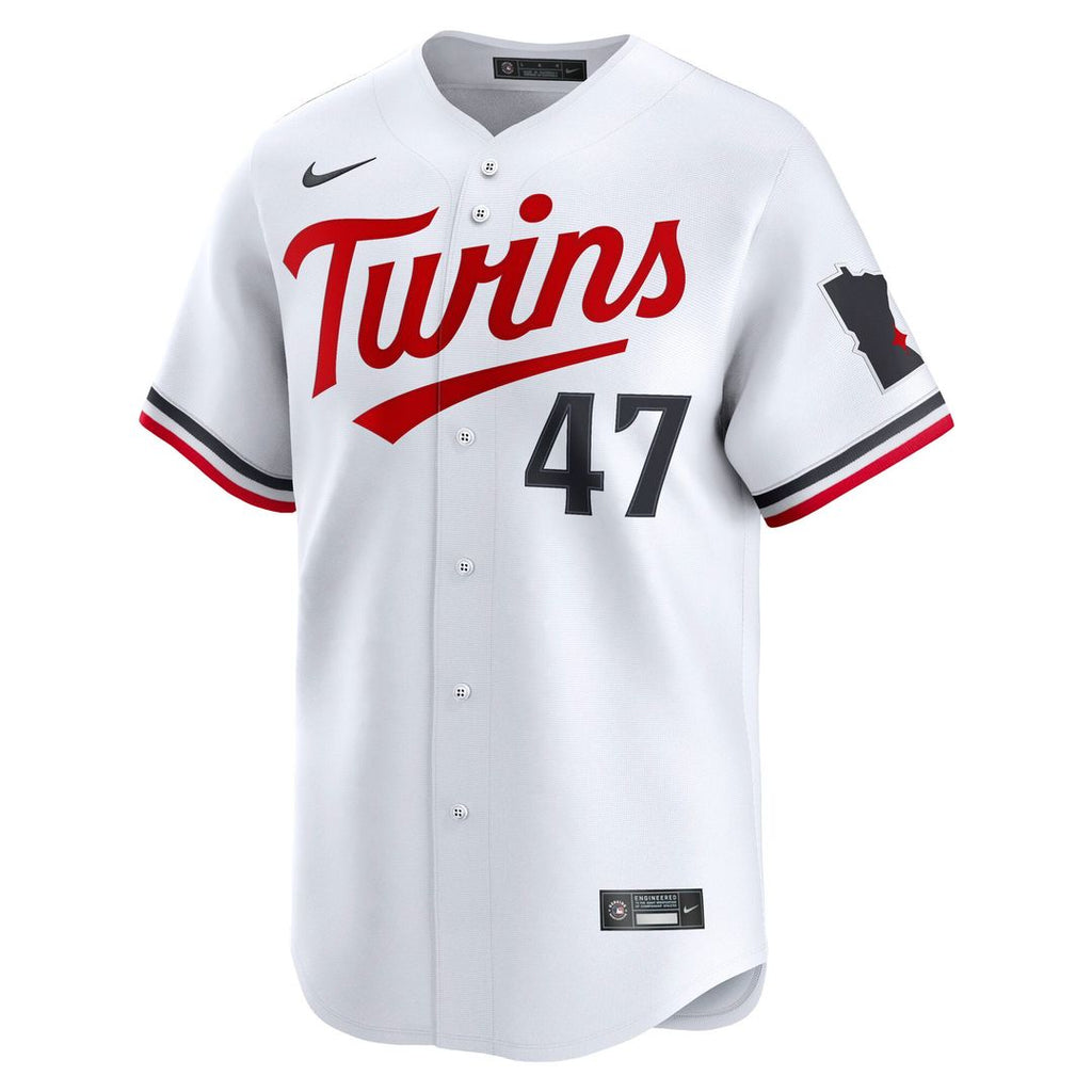 Men's Minnesota Twins Edouard Julien White Home Limited MLB Baseball Jersey - view 2