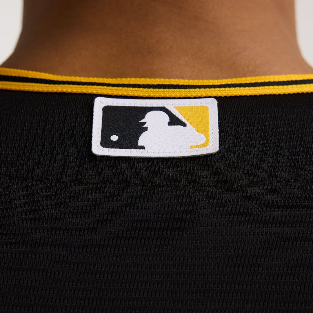 Men's Pittsburgh Pirates White Home Replica MLB Baseball Jersey - view 17