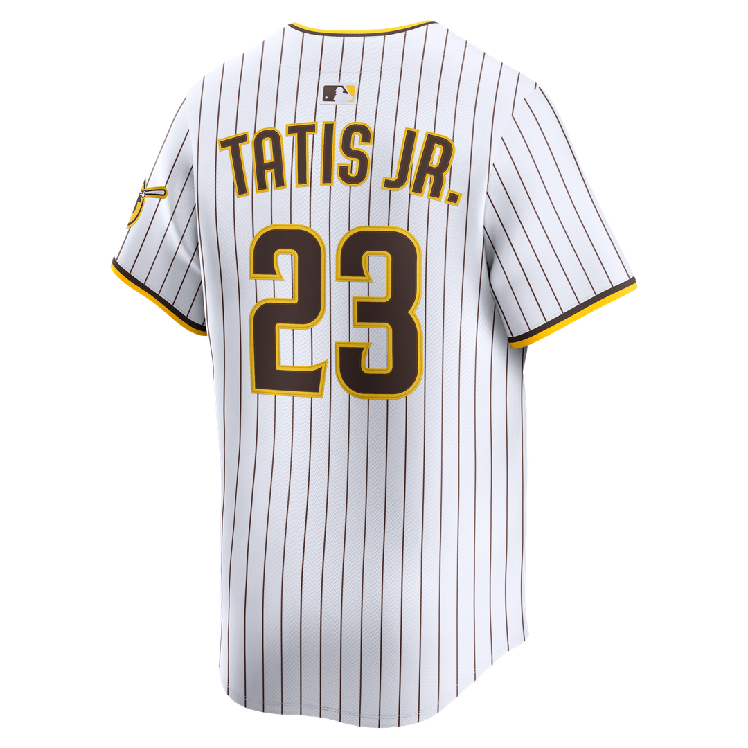 Men's San Diego Padres Fernando Tatis Jr. White Home Limited MLB Baseball Jersey - view 21