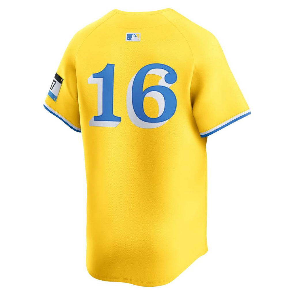 Men's Boston Red Sox Jarren Duran Gold Alternate Limited MLB Baseball Jersey - view 6