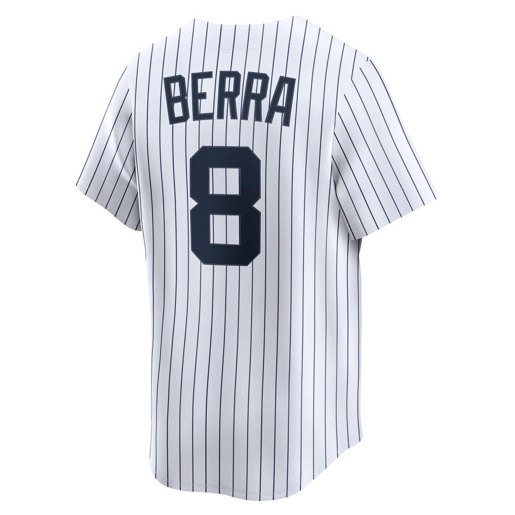 Men's New York Yankees Yogi Berra White Cooperstown Collection Limited MLB Baseball Jersey - view 3