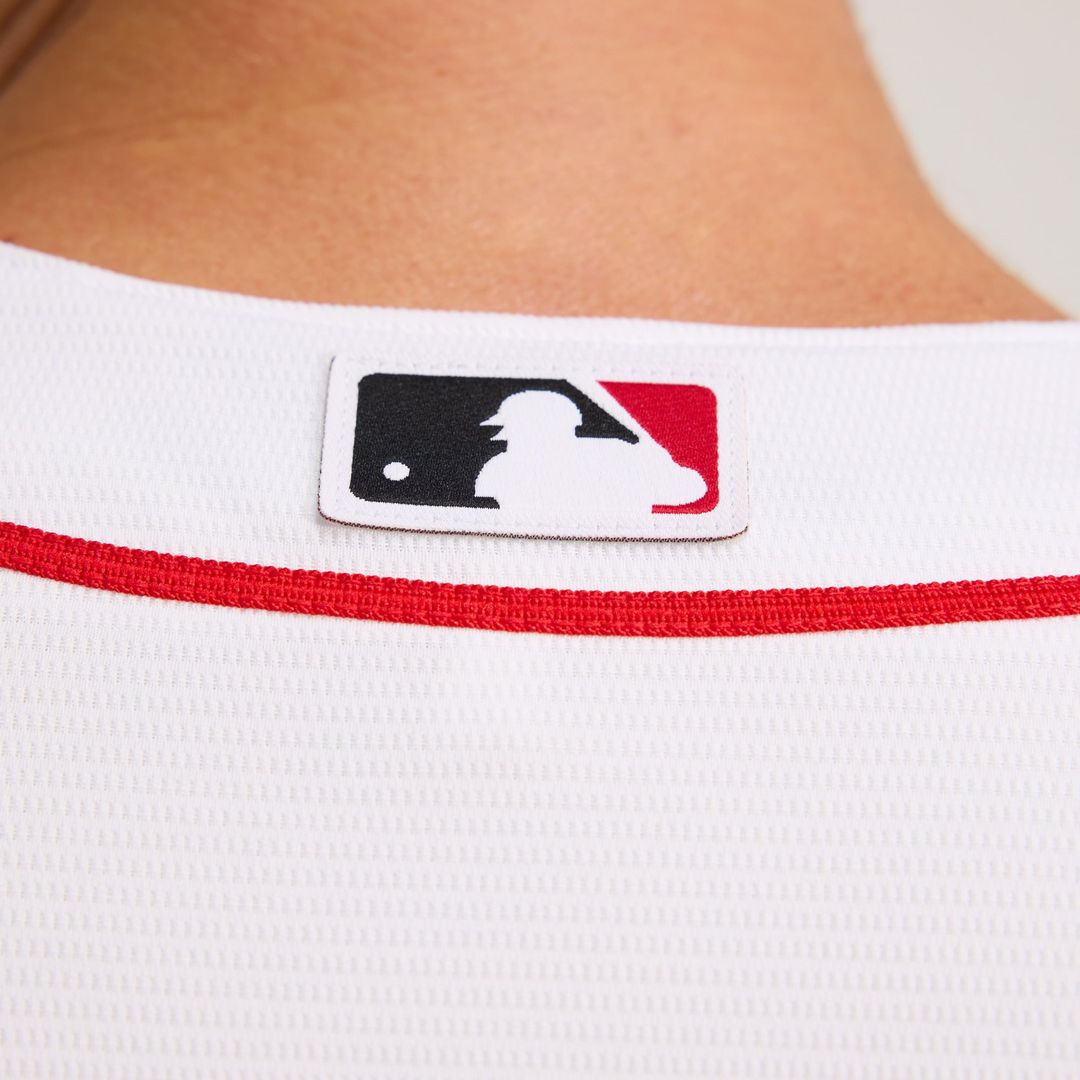 Men's Cincinnati Reds White Home Replica MLB Baseball Jersey - view 9
