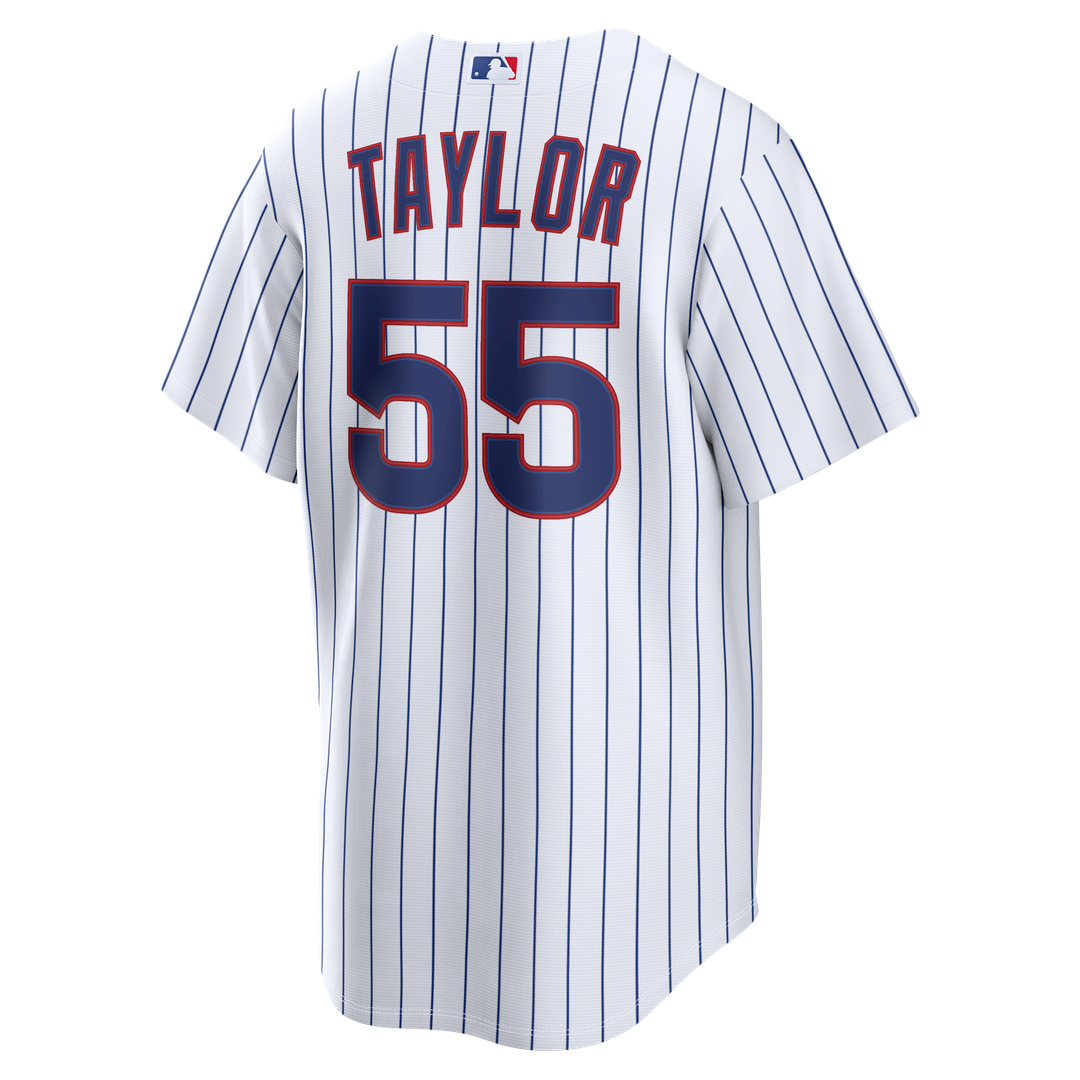 Men's Chicago Cubs Tyrone Taylor White Home Replica MLB Baseball Jersey - view 5