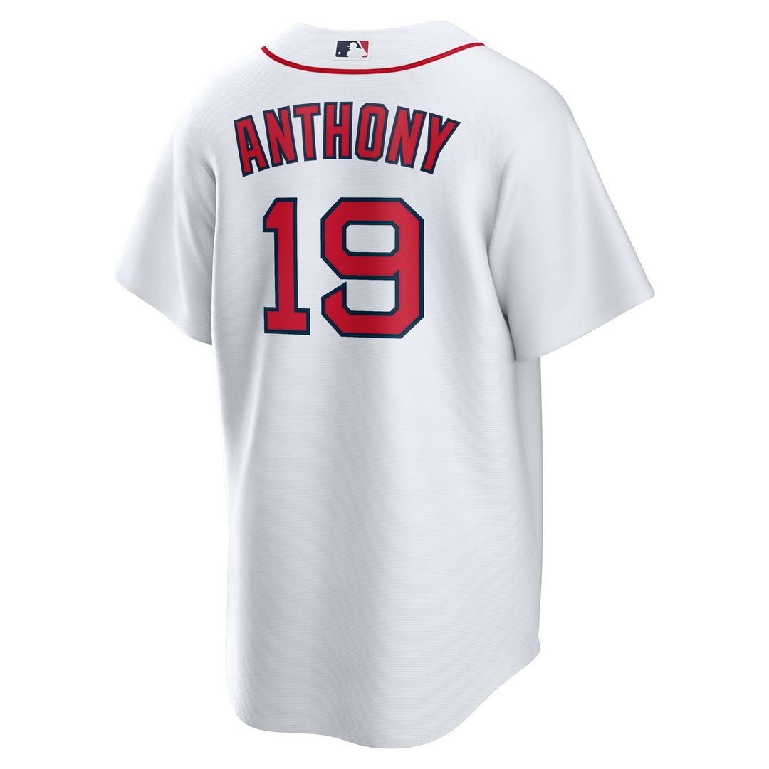 Men's Boston Red Sox Roman Anthony White Home Replica MLB Baseball Jersey - view 3