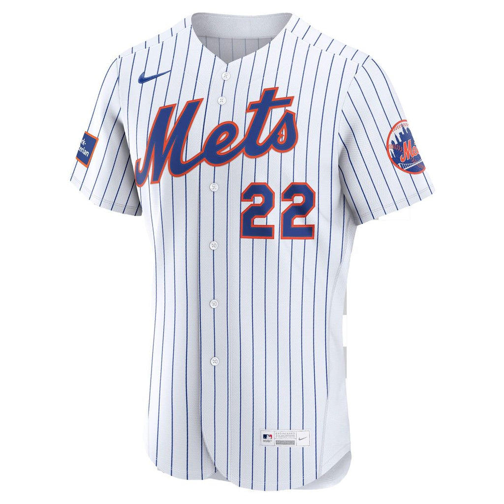 Men's New York Mets Juan Soto Black Alternate Sponsor Patch MLB Baseball Jersey - view 8