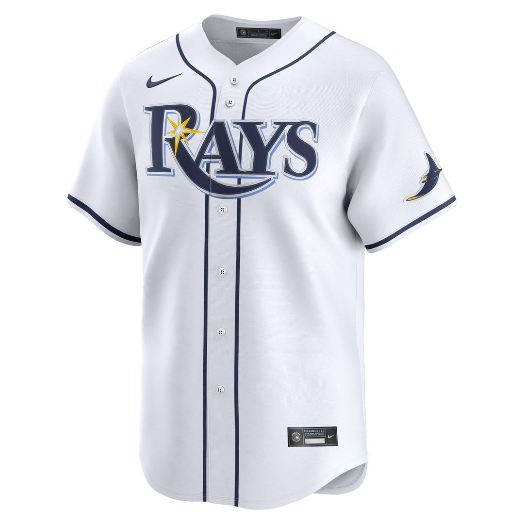 Men's Tampa Bay Rays White Home Limited MLB Baseball Jersey - view 3