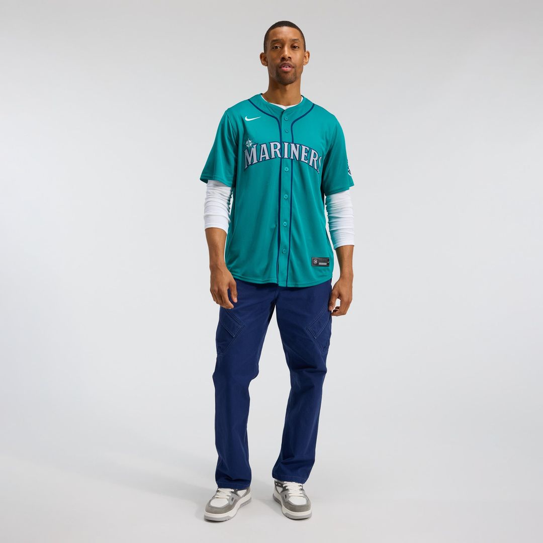 Men's Seattle Mariners Cal Raleigh Teal Alternate Limited MLB Baseball Jersey - view 5