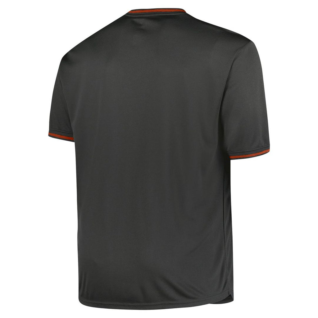 Men's Houston Astros Black Big & Tall Pop Fashion MLB Baseball Jersey - view 9