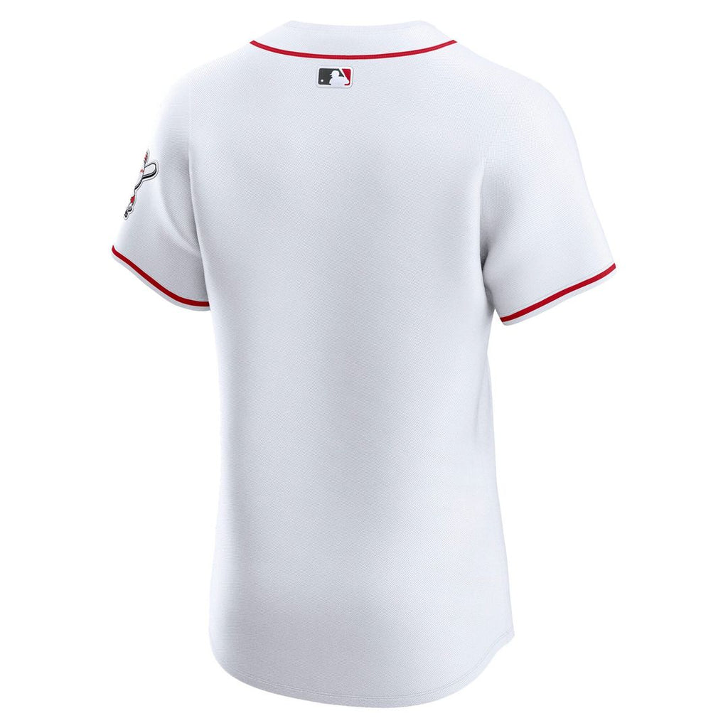 Men's Cincinnati Reds White Home Elite MLB Baseball Jersey - view 3
