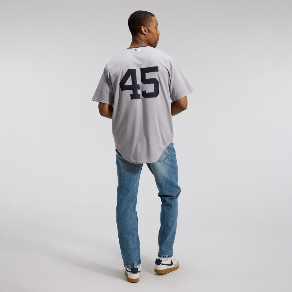 Men's New York Yankees Gerrit Cole Gray Road Replica MLB Baseball Jersey - view 5