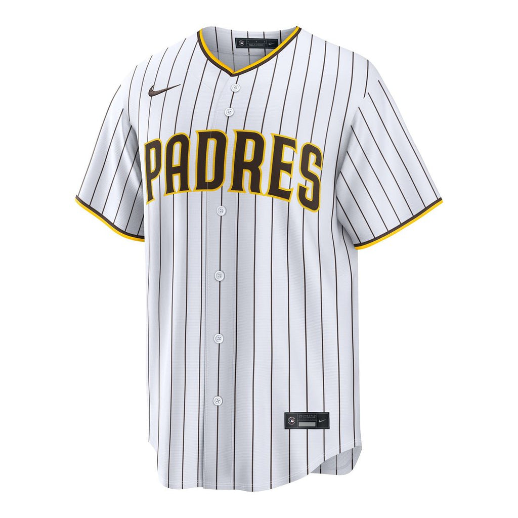 Men's San Diego Padres Mason Miller White Home Replica MLB Baseball Jersey - view 2