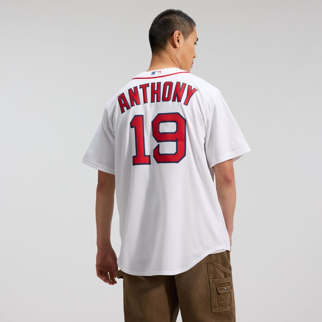 Men's Boston Red Sox Roman Anthony White Home Replica MLB Baseball Jersey - view 3