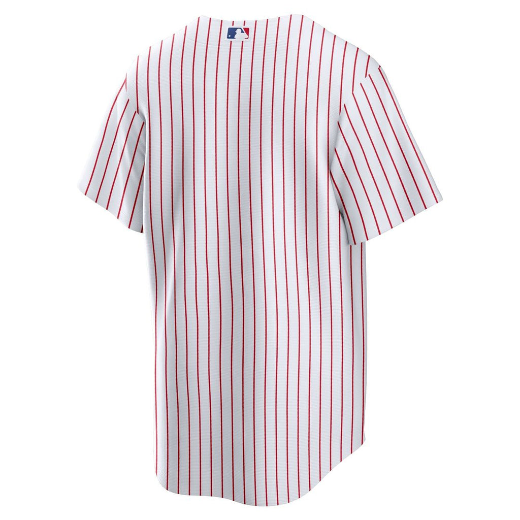 Men's Philadelphia Phillies White Home Replica MLB Baseball Jersey - view 7
