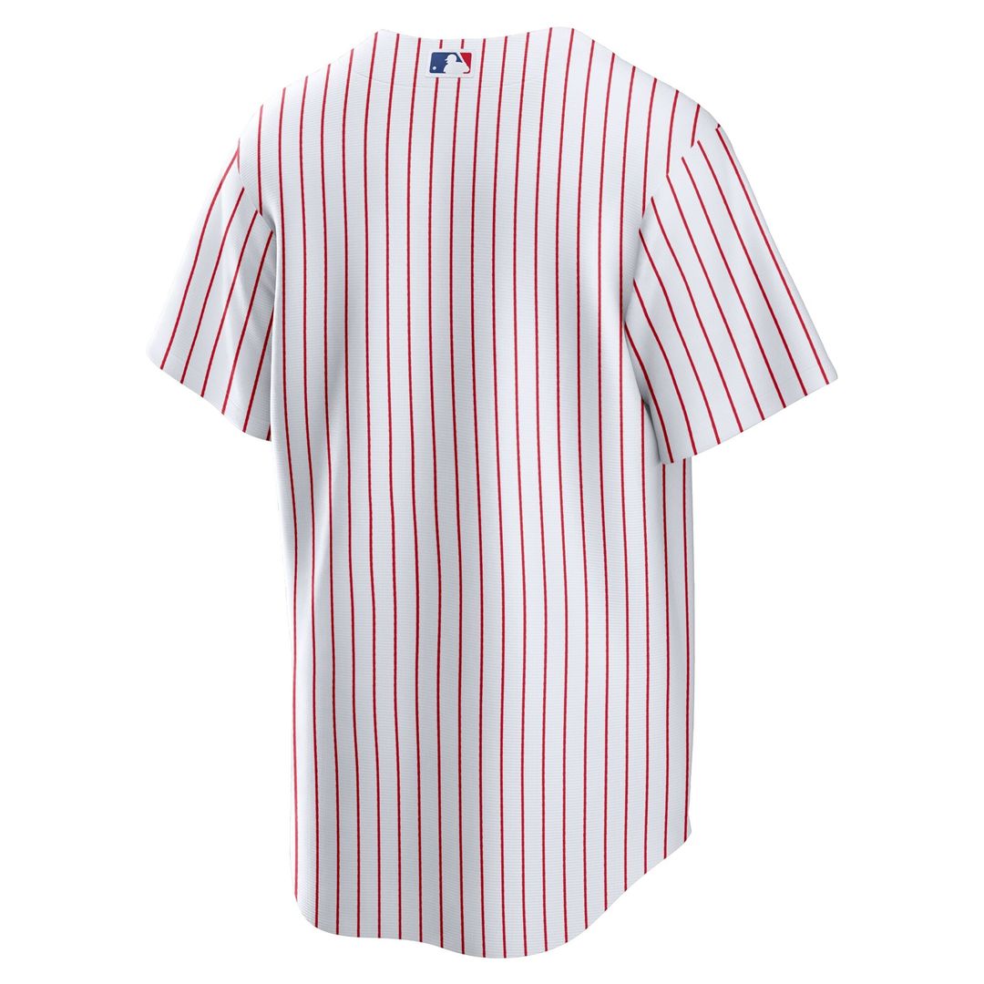 Men's Philadelphia Phillies White Home Replica MLB Baseball Jersey - view 7