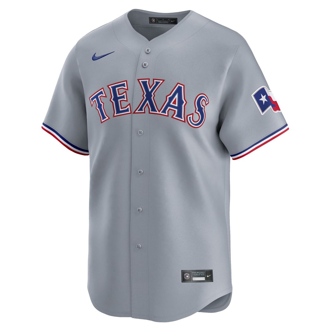 Men's Texas Rangers Corey Seager Gray Road Limited MLB Baseball Jersey - view 2