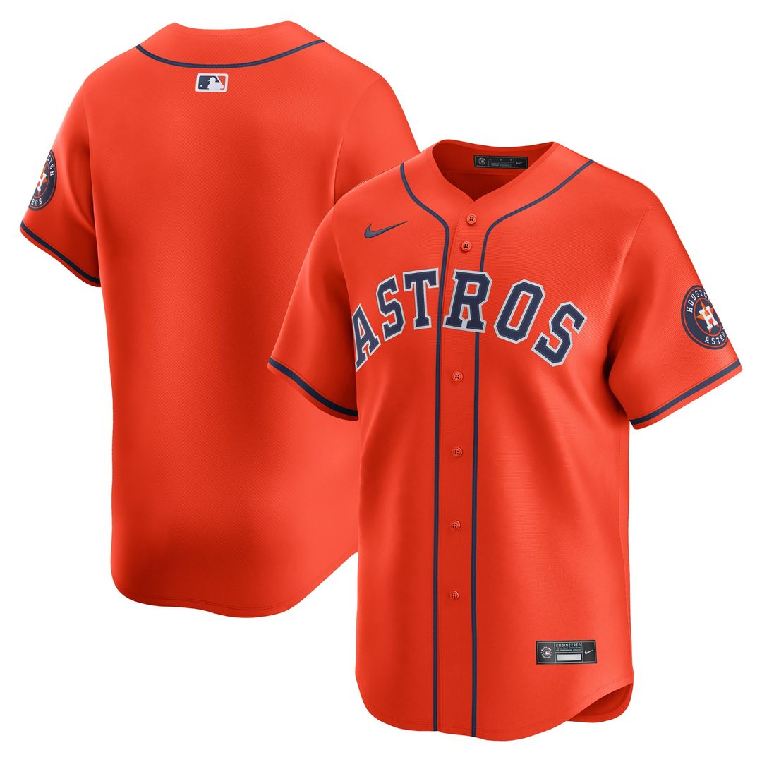 Men's Houston Astros White Home Limited MLB Baseball Jersey - view 27