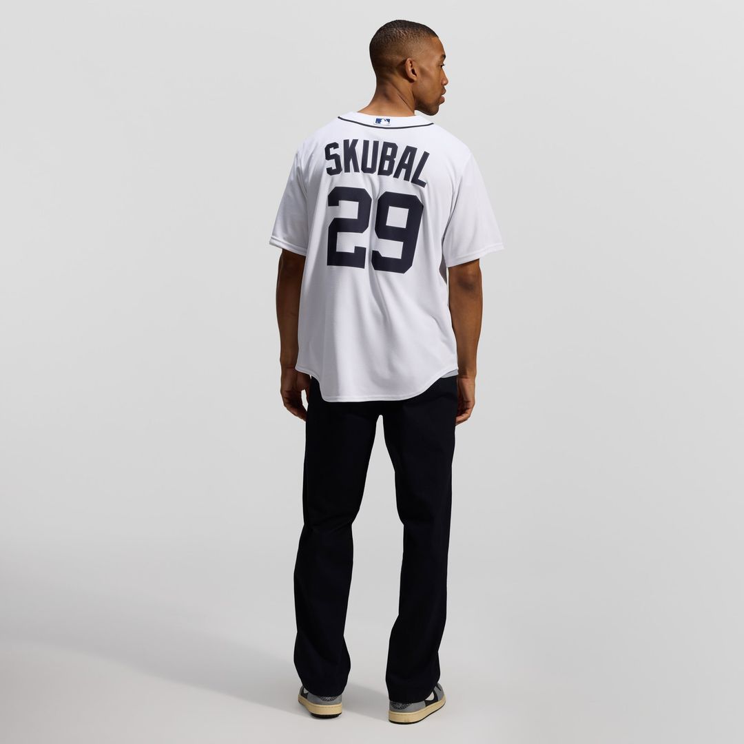Men's Detroit Tigers Tarik Skubal White Home Limited MLB Baseball Jersey - view 8