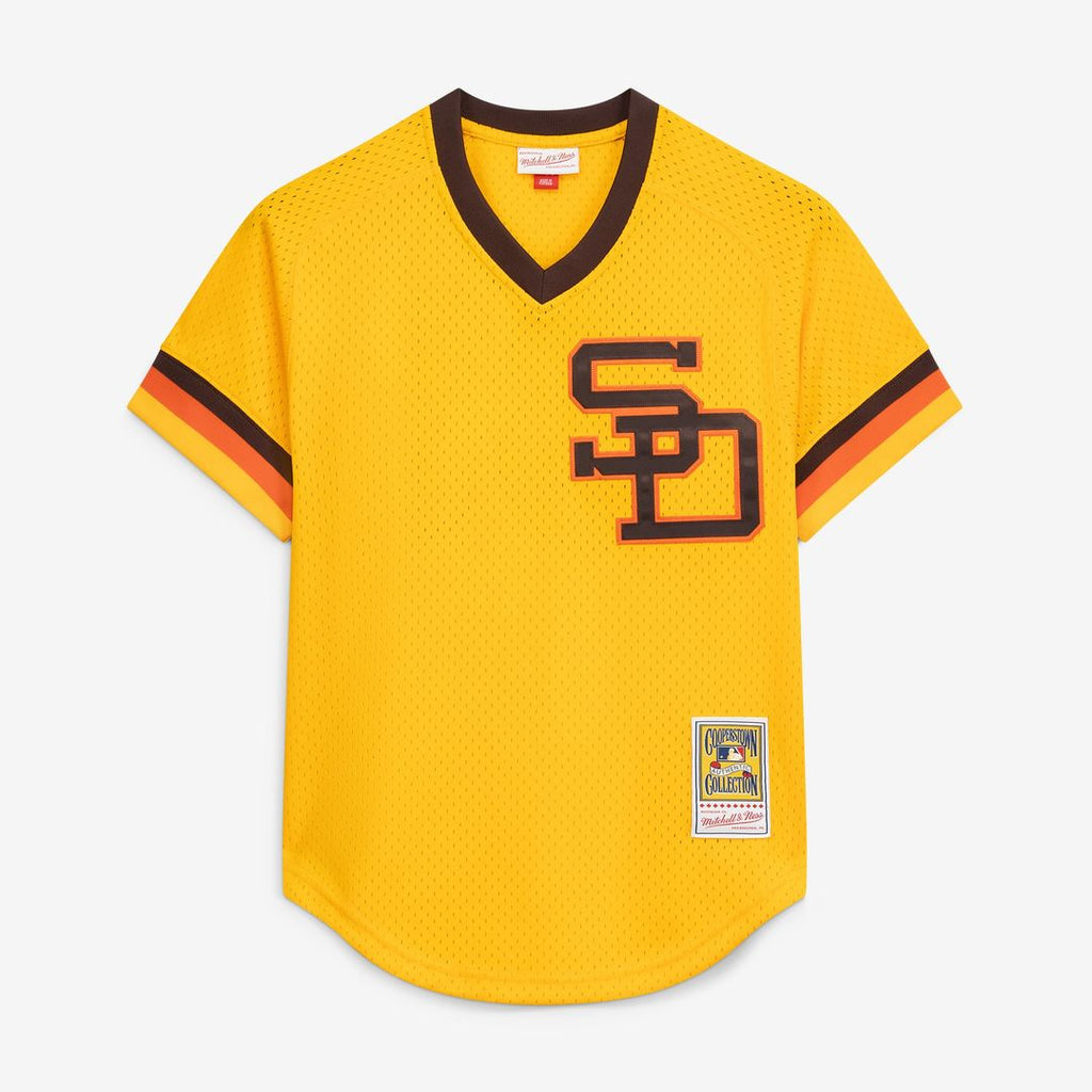 Men's San Diego Padres Dave Winfield Gold Batting Practice MLB Baseball Jersey - view 2