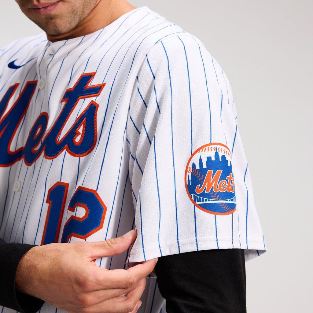 Men's New York Mets Francisco Lindor Gray Road Limited MLB Baseball Jersey - view 18