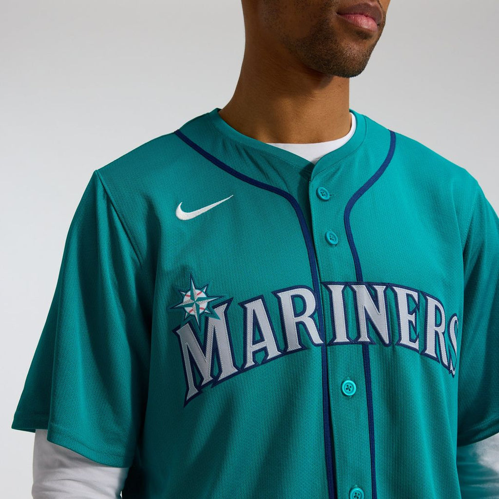 Men's Seattle Mariners Cal Raleigh Teal Alternate Limited MLB Baseball Jersey - view 24