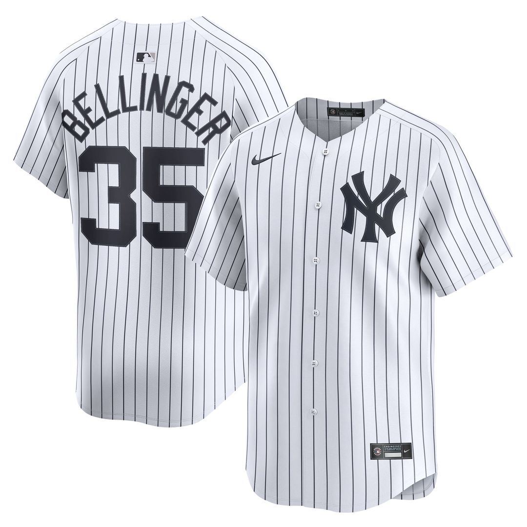 Men's New York Yankees Cody Bellinger White Home Limited MLB Baseball Jersey - view 1