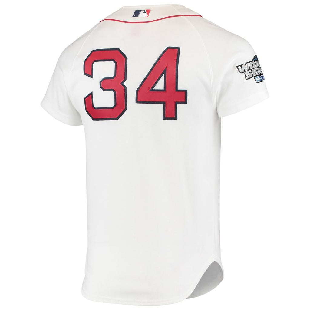 Men's Boston Red Sox David Ortiz White 2004 Cooperstown Collection Home MLB Baseball Jersey - view 3