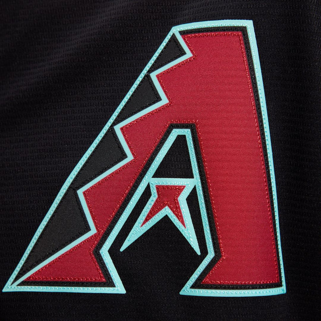 Men's Arizona Diamondbacks Corbin Carroll Black Alternate Replica MLB Baseball Jersey - view 26