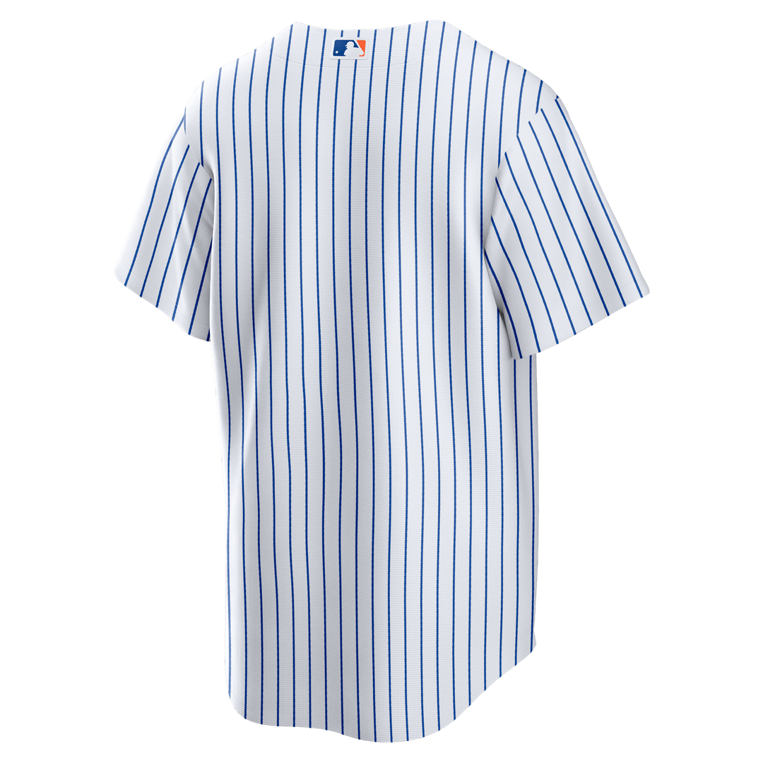 Men's New York Mets White Home Big & Tall Replica MLB Baseball Jersey - view 3