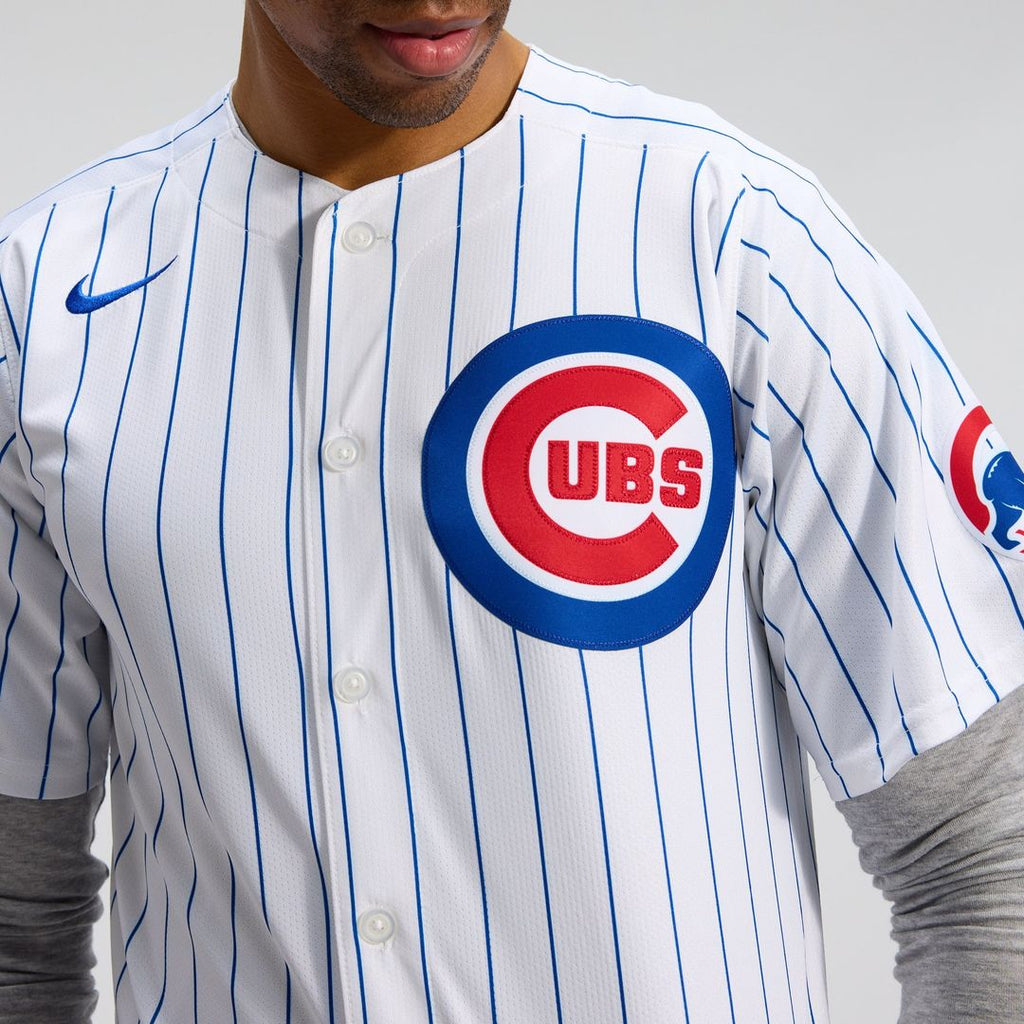 Men's Chicago Cubs Dansby Swanson White Home Limited MLB Baseball Jersey - view 10