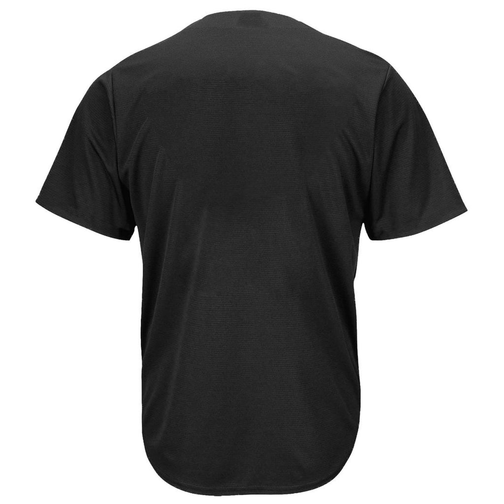 Men's Philadelphia Phillies Black Big & Tall Pop Fashion MLB Baseball Jersey - view 3