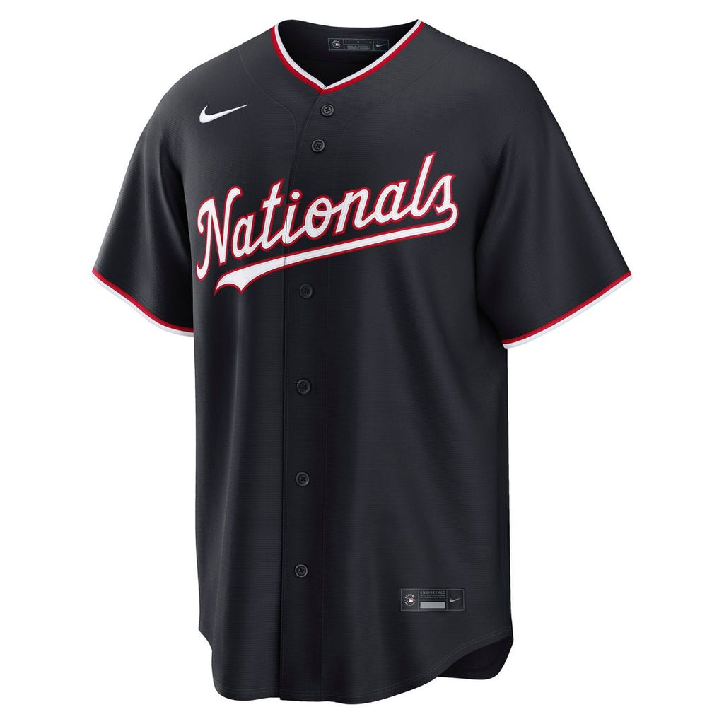 Men's Washington Nationals Dylan Crews Gray Road Replica MLB Baseball Jersey - view 8