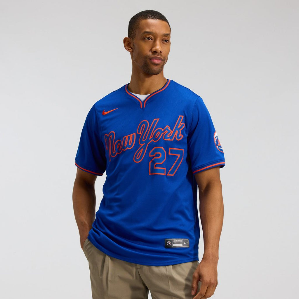Men's New York Mets Mark Vientos Gray All-Star Limited MLB Baseball Jersey - view 31