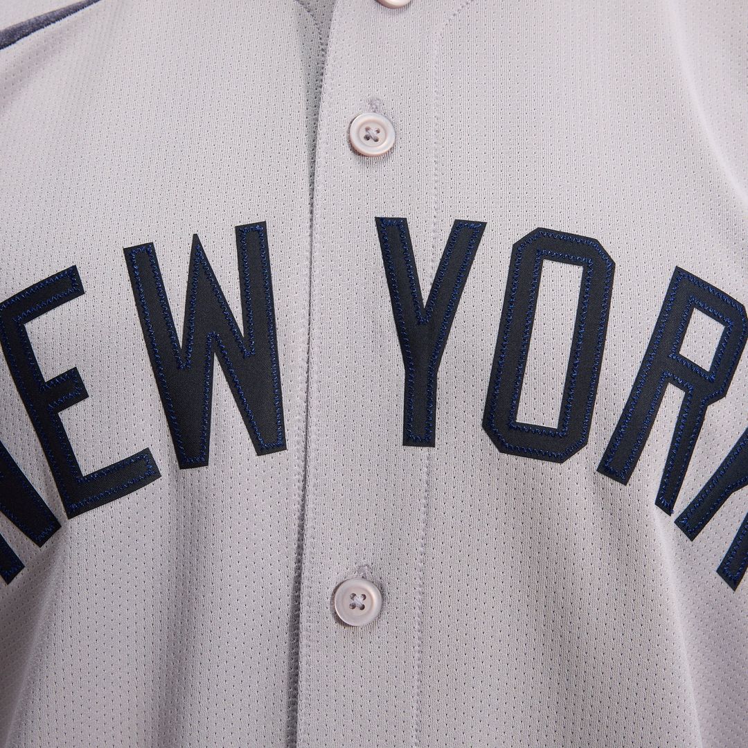 Men's New York Yankees Aaron Judge Gray Road Limited MLB Baseball Jersey - view 11