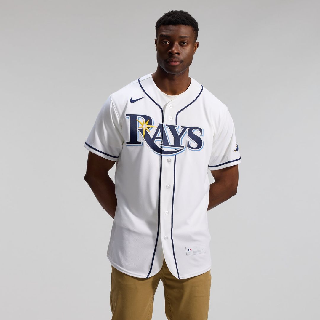 Men's Tampa Bay Rays Light Blue Alternate MLB Baseball Jersey - view 11