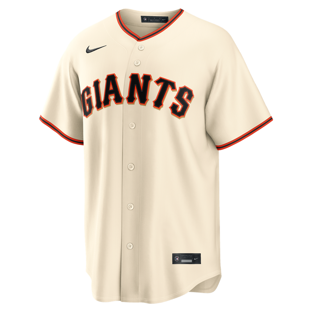 Men's San Francisco Giants Jesus Rodriguez Cream Home Replica MLB Baseball Jersey - view 4