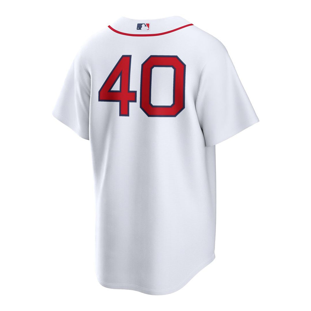 Men's Boston Red Sox Willson Contreras White Home Replica MLB Baseball Jersey - view 3