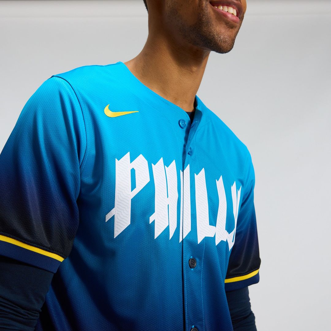 Men's Philadelphia Phillies Navy City Connect Limited MLB Baseball Jersey - view 9