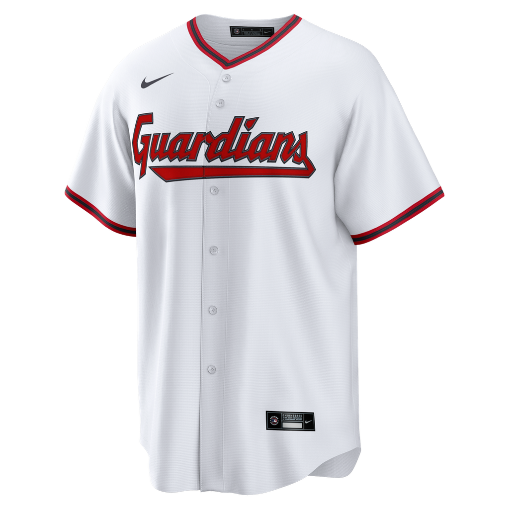 Men's Cleveland Guardians Travis Bazzana White Home Replica MLB Baseball Jersey - view 2