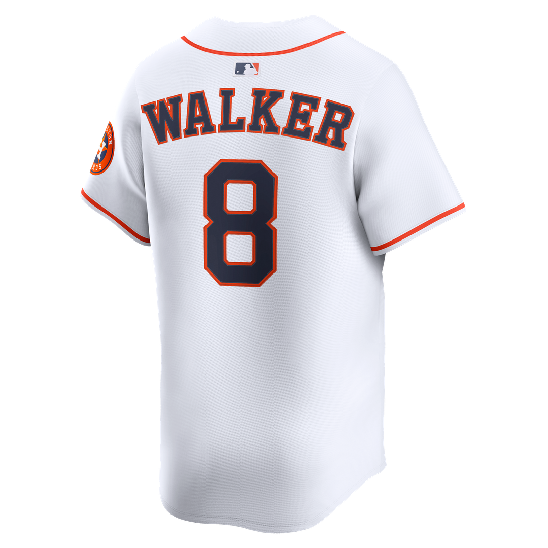 Men's Houston Astros Christian Walker White Home Limited MLB Baseball Jersey - view 3