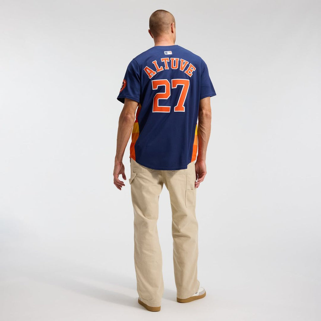 Men's Houston Astros Jose Altuve Navy Alternate Limited MLB Baseball Jersey - view 6
