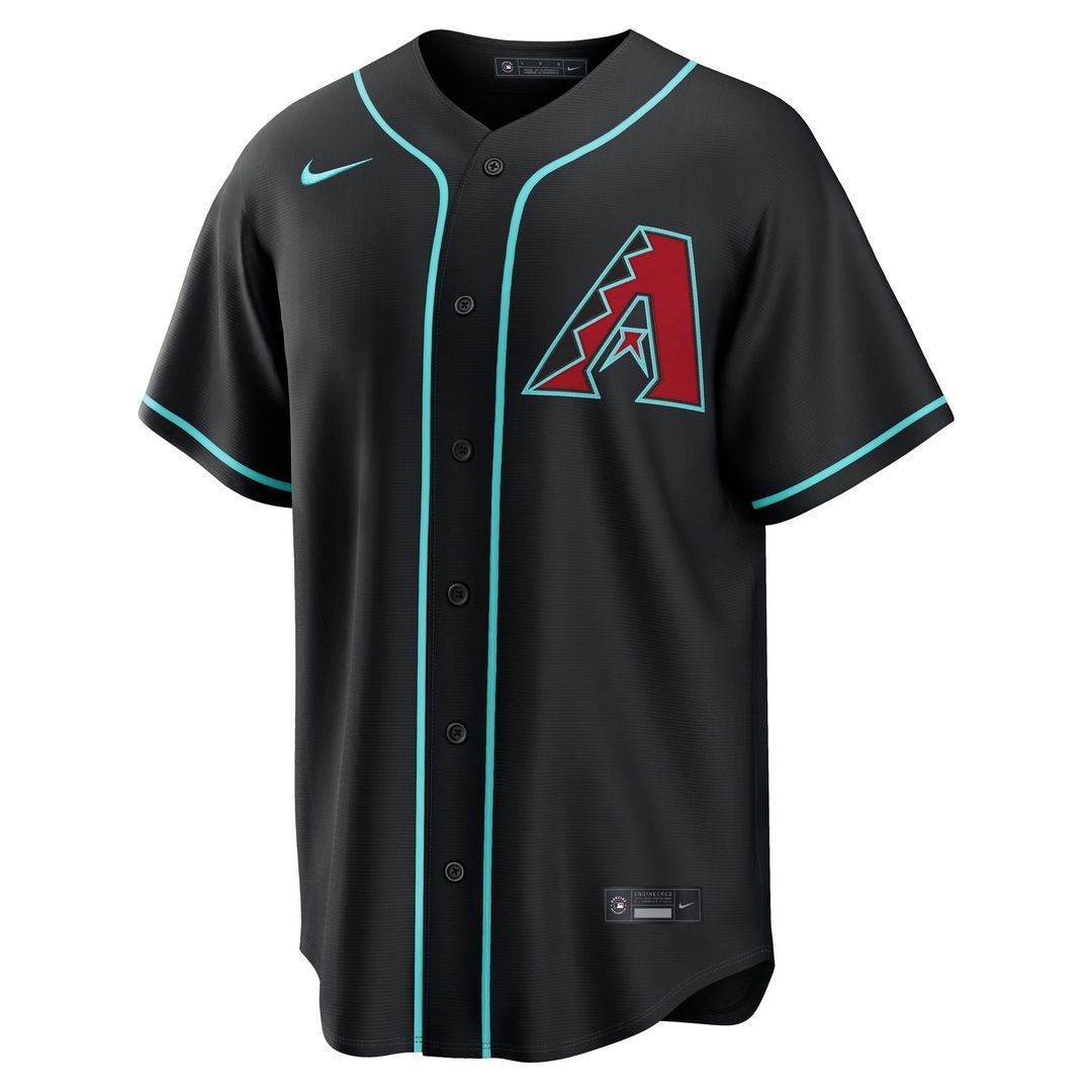 Men's Arizona Diamondbacks Corbin Carroll Crimson Alternate 2 Replica MLB Baseball Jersey - view 49