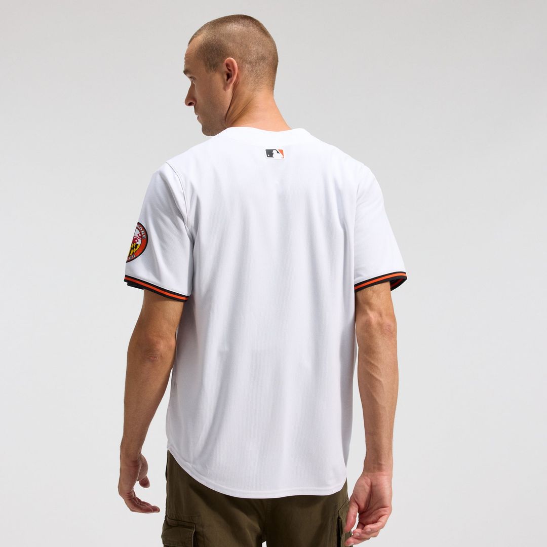 Men's Baltimore Orioles White Home Limited MLB Baseball Jersey - view 3