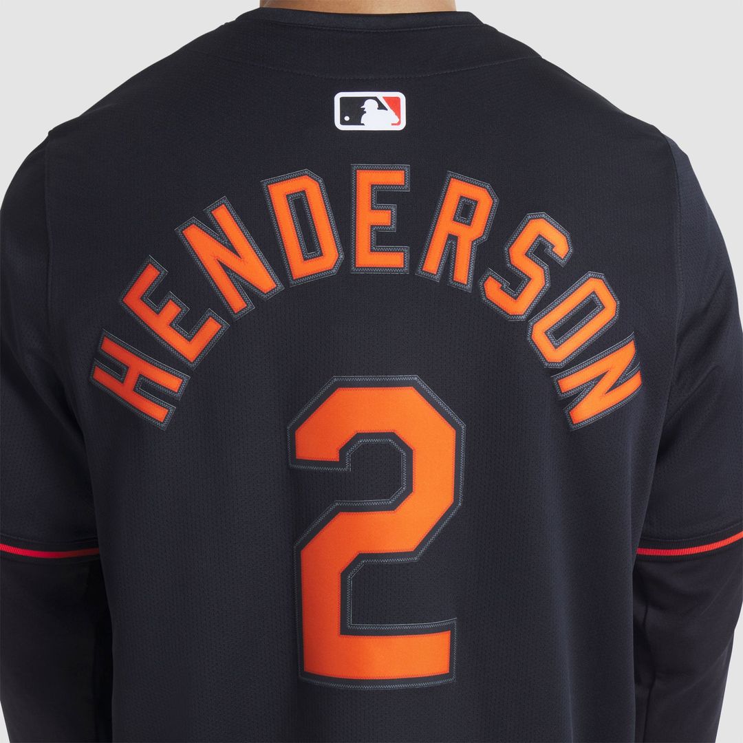 Men's Baltimore Orioles Gunnar Henderson White Home Limited MLB Baseball Jersey - view 34
