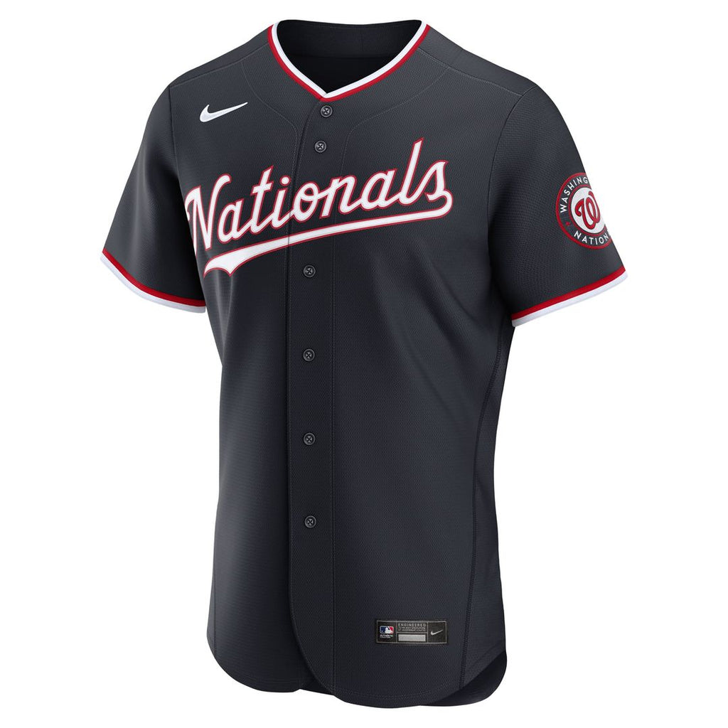 Men's Washington Nationals Navy Alternate MLB Baseball Jersey - view 5