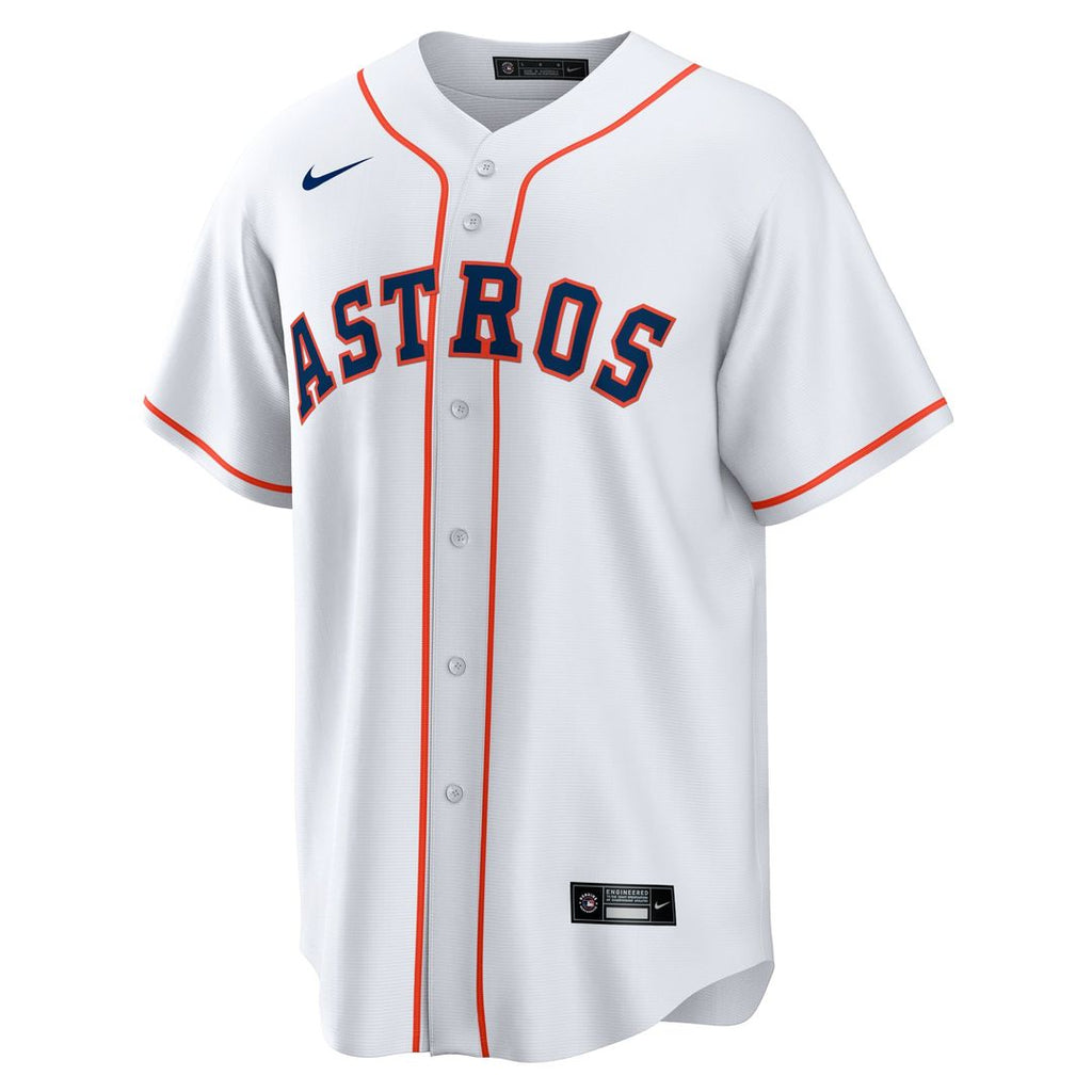 Men's Houston Astros Carlos Correa White Home Replica MLB Baseball Jersey - view 2