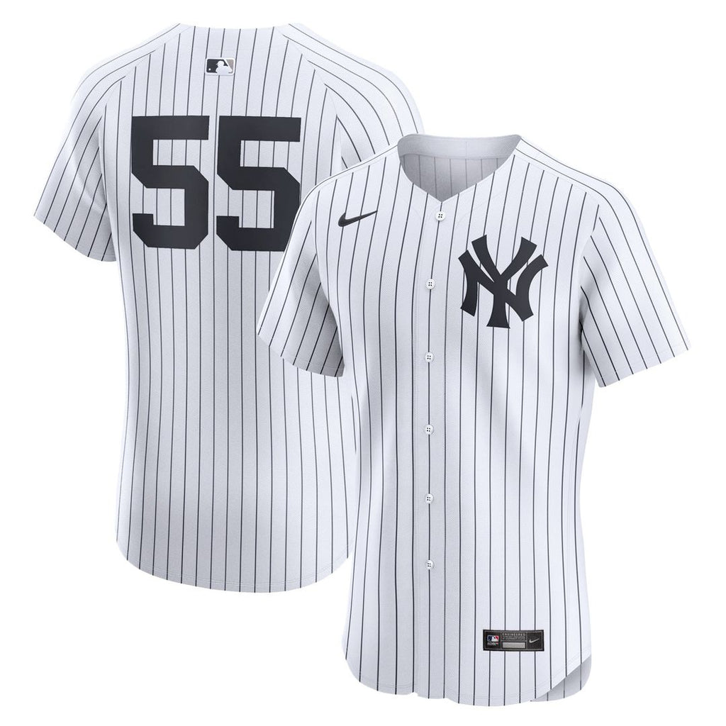 Men's New York Yankees Carlos Rodon White Home Elite MLB Baseball Jersey - view 1