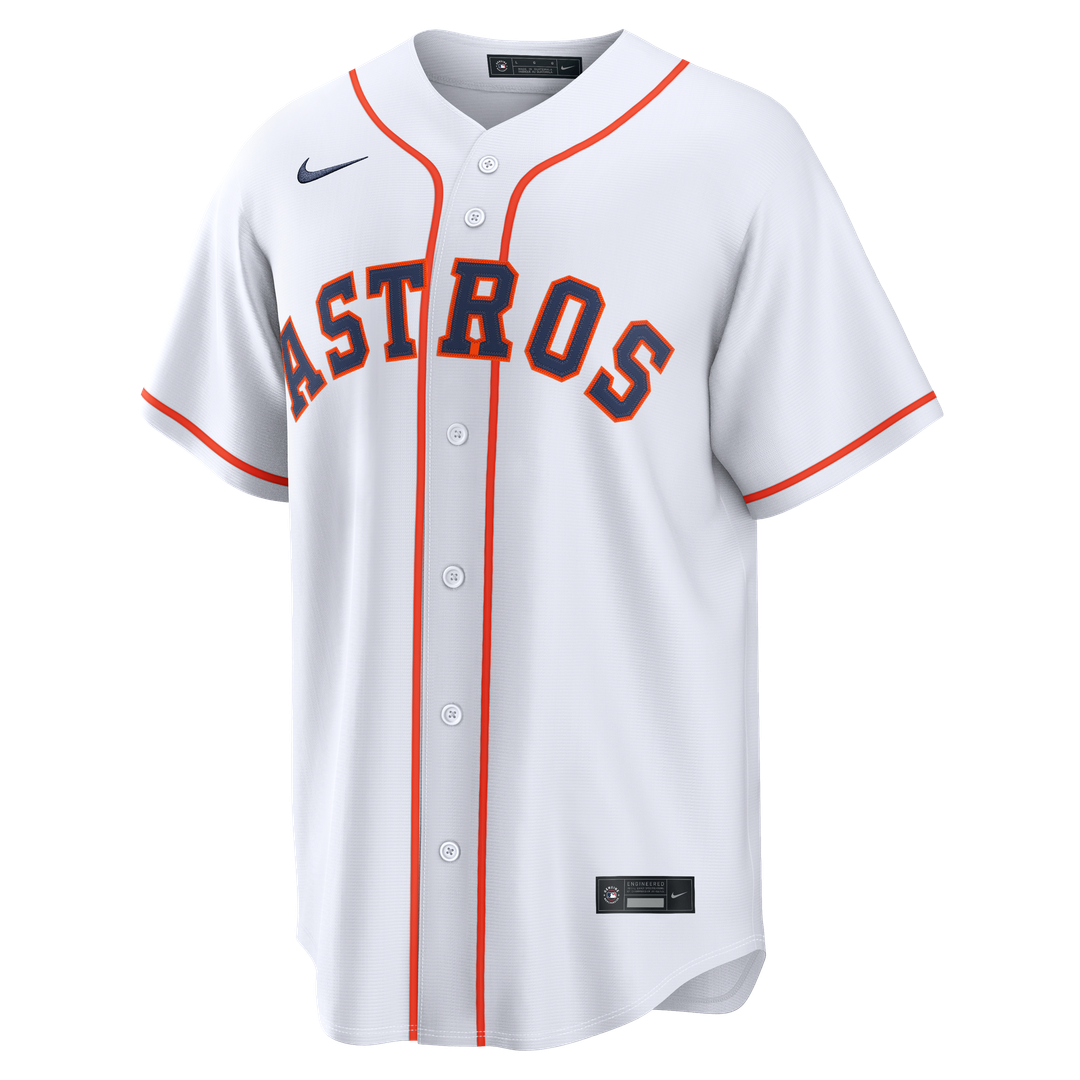 Men's Houston Astros Navy Alternate Replica MLB Baseball Jersey - view 8