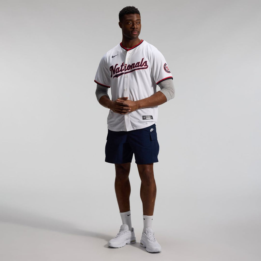 Men's Washington Nationals White Home Limited MLB Baseball Jersey - view 7