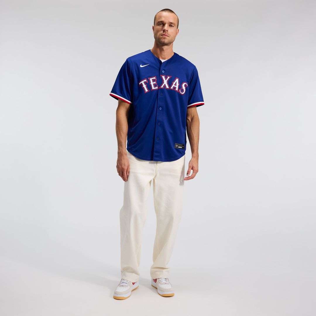 Men's Texas Rangers Corey Seager Gray Road Replica MLB Baseball Jersey - view 11