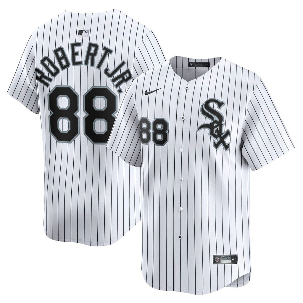Men's Chicago White Sox Luis Robert Jr. White Home Limited MLB Baseball Jersey - view 1